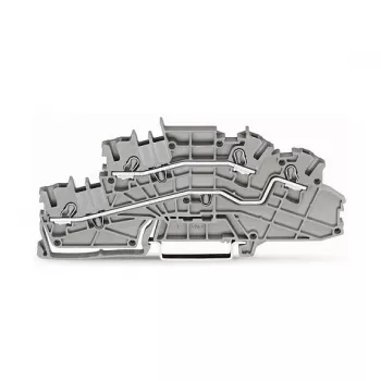 WAGO 2003-6642 doorvoerklem, TOPJOB® S, 2-aderig, 4 mm², grijs, 800 V, 24 A