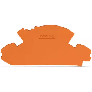 WAGO TOPJOB S eindplaat oranje 2007-8892