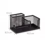 Relaxdays bureau-organizer zwart