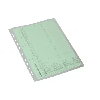 Eichner 10 document-organisatiehoezen transparant glad A4