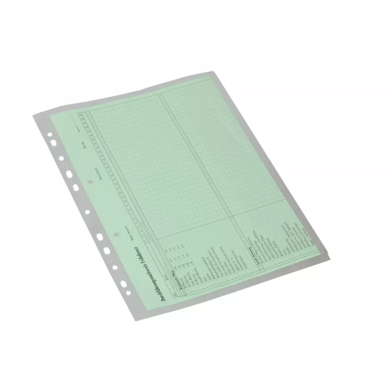 Eichner 10 document-organisatiehoezen transparant glad A4