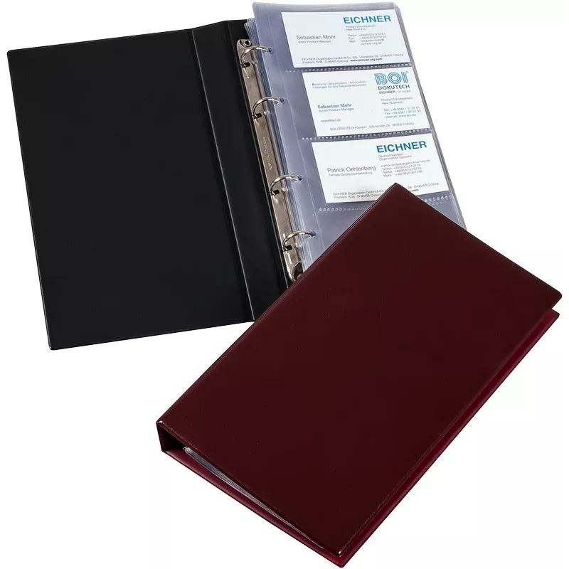 Eichner visitekaarthouder slim blauw, 1 stuk