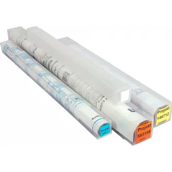 Eichner planhuls 4,5 cm transparant - documentenopbergbuis