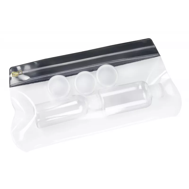 Eichner Slide Lock-hoes transparant/zwart 10 stuks