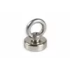 Eichner Oogmagneten zilver, metaal Ø 2,5 x 7,7 cm, 5 stuks