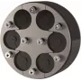 Hauff-Technik HRD 125-SG-6/6-31 kabelinvoersysteem voor 6 kabels