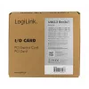 LogiLink PCI Express USB 3.2-kaart, 5 Gbps, 2 externe + 3 interne USB-A-poorten