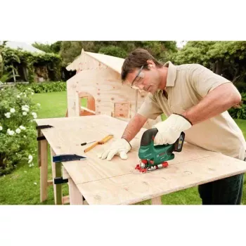 BOSCH PSR 1800 Li-2 + PST 18 Li + AdvancedOrbit 18 accu-gereedschapsset 18 V, 2 accu's (06039A310W)