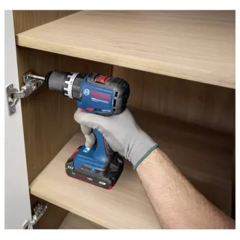 BOSCH Professional GSB 18V-52 accu-slagboorschroevendraaier set met 2 accu's 2,0 Ah, L-Case