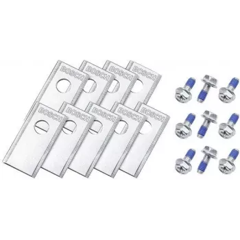 Bosch VISIMOW18V reservemesjes-set (3 messen) - origineel accessoire voor accu-grasmaaier