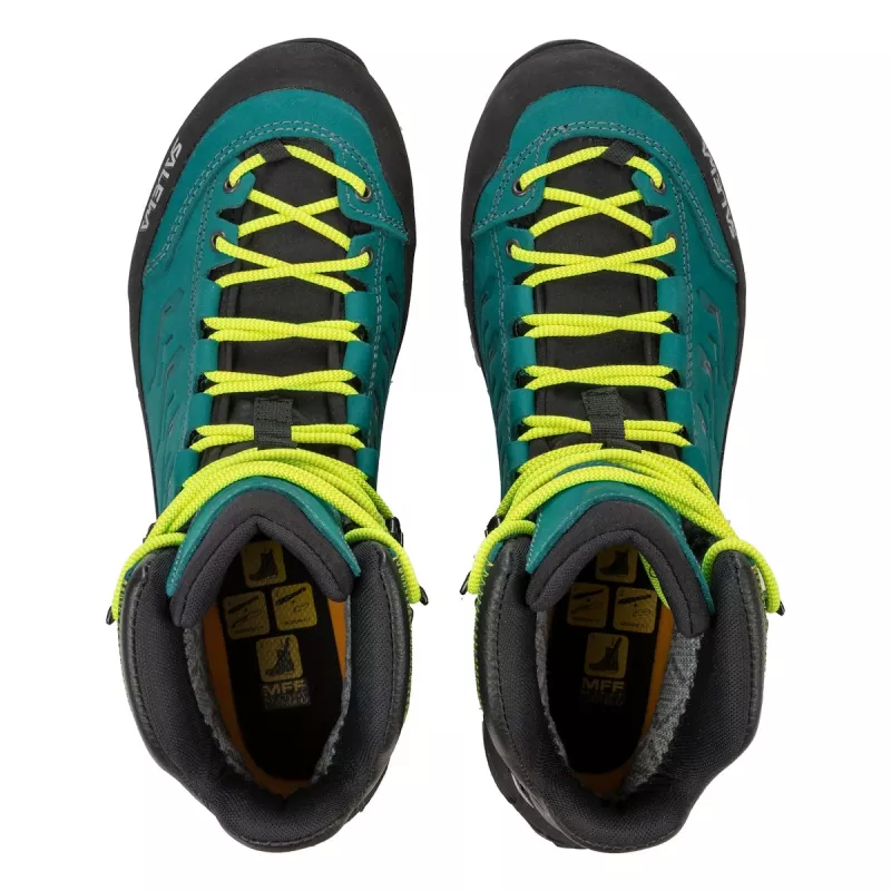 SALEWA dames Rapace GTX alpine trekkingschoenen - shaded spruce/sulphur spring - UK 7.5 (EU 41)