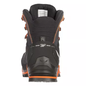 SALEWA Mountain Trainer Mid GTX Wandelschoenen - Asphalt/Fluo Orange - UK 11.5 (EU 46.5)
