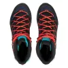 Salewa Mtn Trainer Lite Mid Dames Wandelschoenen Blue Fog / Fluo Coral