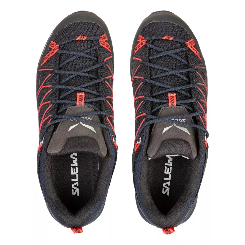 Salewa Mountain Trainer Lite dames approacheschoen - Premium Navy/Fluo Coral - maat EU 40,5