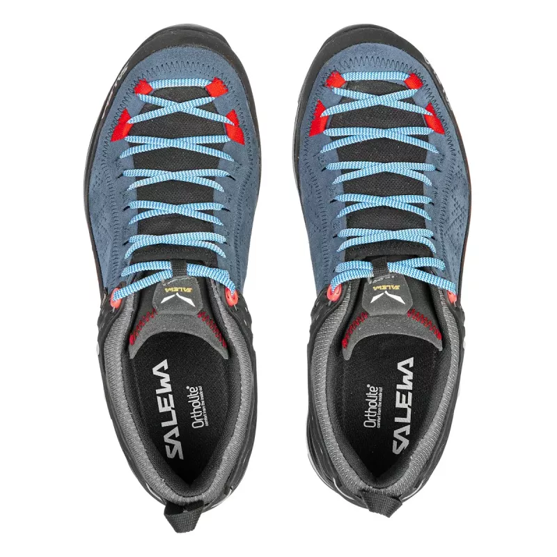 SALEWA schoenen Mtn Trainer 2 GTX dames - Dark Denim / Fluo Coral
