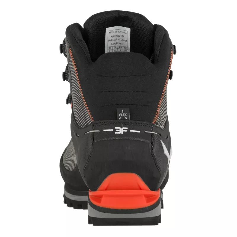 SALEWA Crow GTX bergschoenen - Wallnut/Fluo Orange