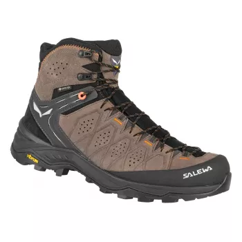 SALEWA Alp Trainer 2 Mid GTX wandelschoenen - Walnut/Fluo Orange - UK 9 (EU 43)