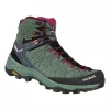 SALEWA Alp Trainer 2 Mid GTX Dames Wandelschoenen - Duck Green / Rhododendron - UK 4 (EU 36,5)