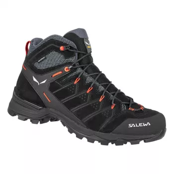 SALEWA Alp Mate Mid WP wandelschoenen Black Out/Fluo Orange UK 7.5 (EU 41)