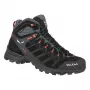 SALEWA Alp Mate Mid WP wandelschoenen Black Out/Fluo Orange UK 7.5 (EU 41)