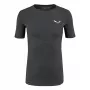 Salewa Zebru Medium Warm merino T-shirt heren Onyx M