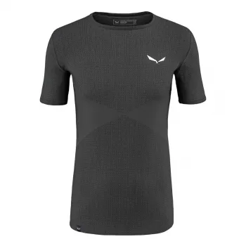 Heren Salewa Zebru Medium Warm shirt - Onyx