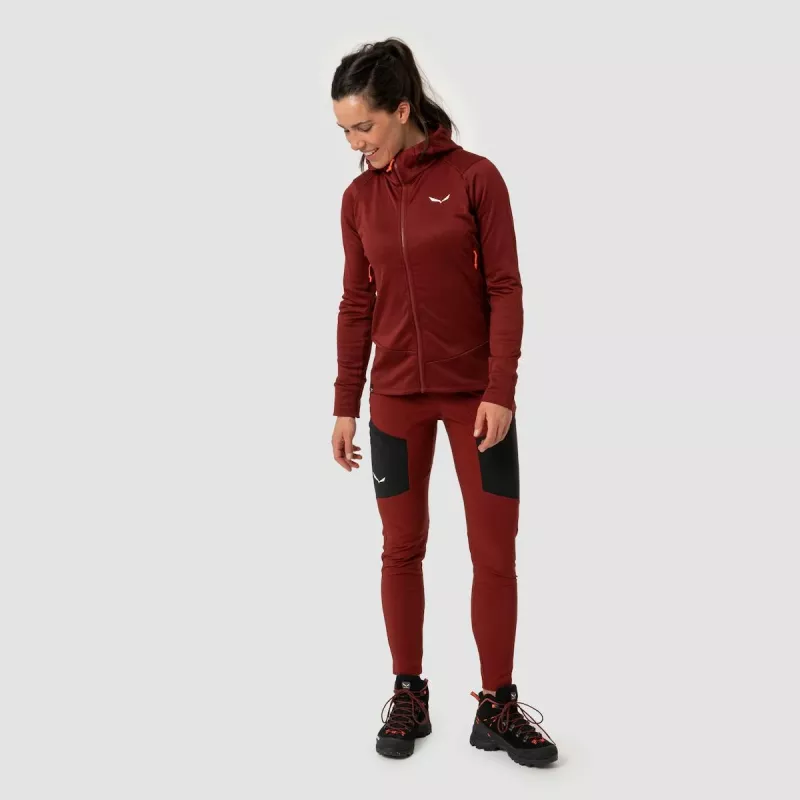 Salewa Puez DST Warm Cargo tights dames Syrah/Black Out maat S