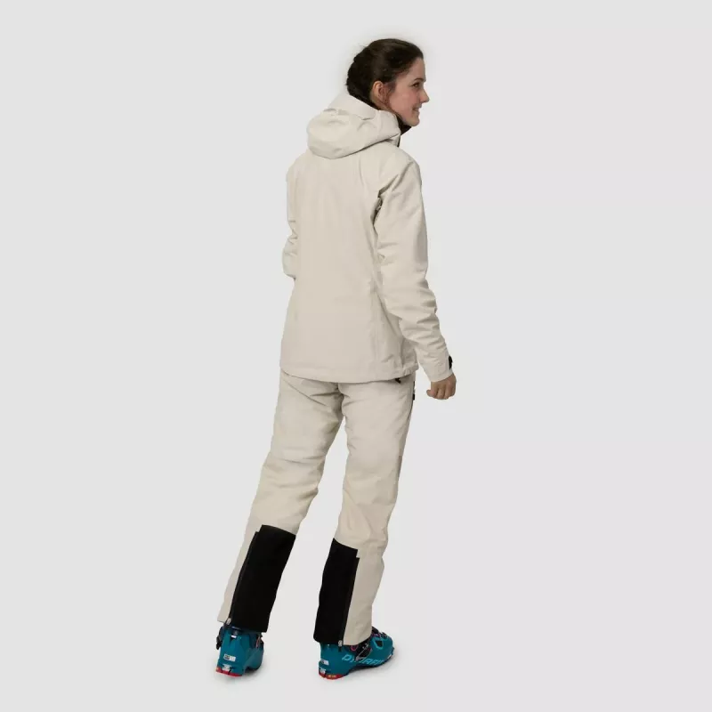 Dames hybridejack Salewa Sella PTX 3L Oatmeal