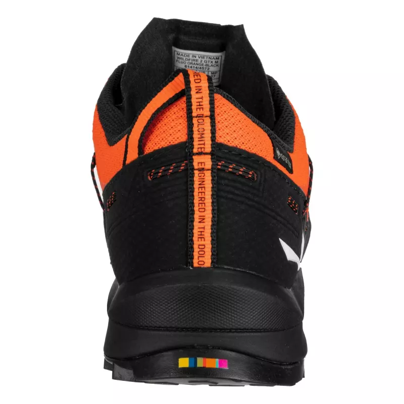 Salewa Wildfire 2 GTX approacheschoenen - Fluo Orange/zwart, maat EU 46,5