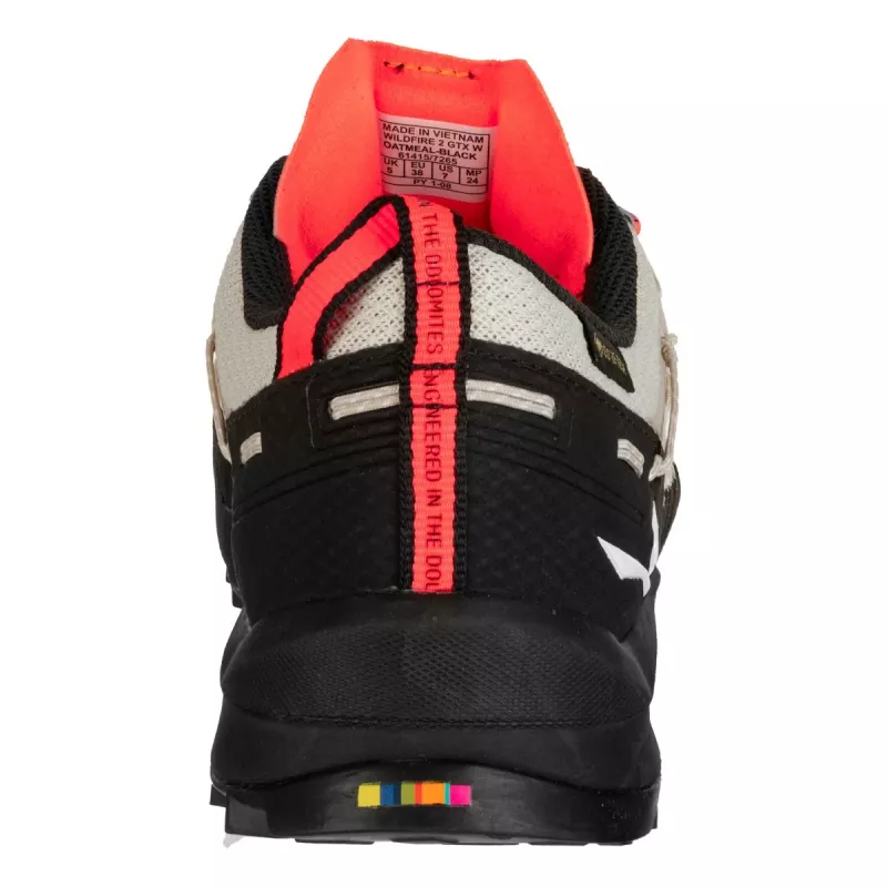 Salewa Wildfire 2 GTX dames approacheschoenen - Oatmeal/zwart, maat 38