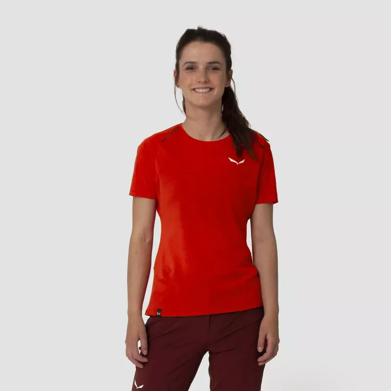 SALEWA dames Pedroc Flame T-shirt (maat S)