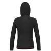 Salewa Pedroc PL Hooded Jacket Dames - Black Out, XS