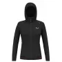 Salewa Pedroc PL Hooded Jacket Dames - Black Out, Maat S
