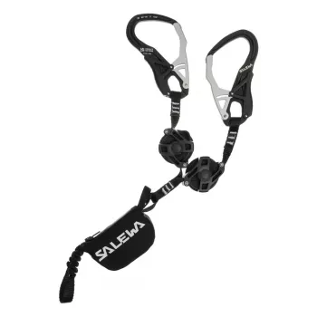 SALEWA Ergo Lanyard zip-black Oprolbaar Lanyard