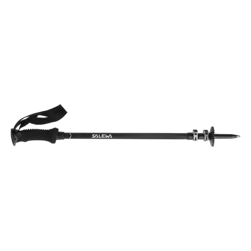 SALEWA Puez Aluminium Stokken Pro-Zwart