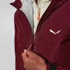 Salewa Puez Aqua 4 PTX 2.5L Jas Dames - Syrah, XS