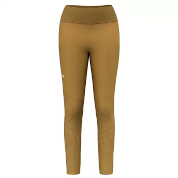 Salewa Pedroc Dry Resp Hybrid Tights Dames - Golden Brown, XS/S