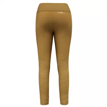 Salewa Pedroc Dry Resp Hybrid Tights Dames - Golden Brown, XS/S