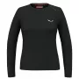 Salewa Pedroc Dry Tee dames korte mouw technisch T-shirt - zwart
