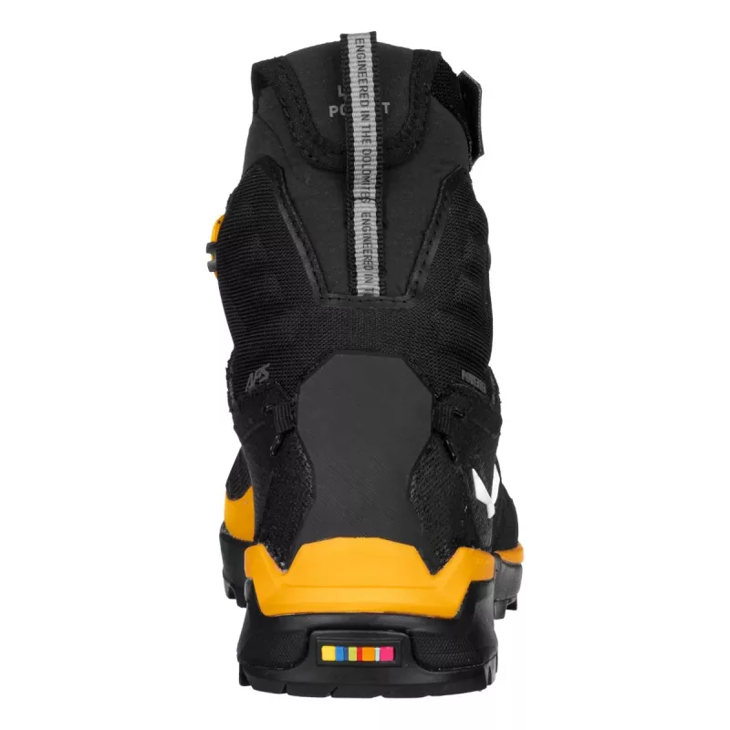 Salewa Ortles Light Mid PTX wandelschoenen Gold-Black UK 10 (EU 44.5)