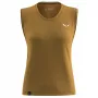 Salewa Eagle Minilogo Am Tanktop - Golden Brown - Maat M