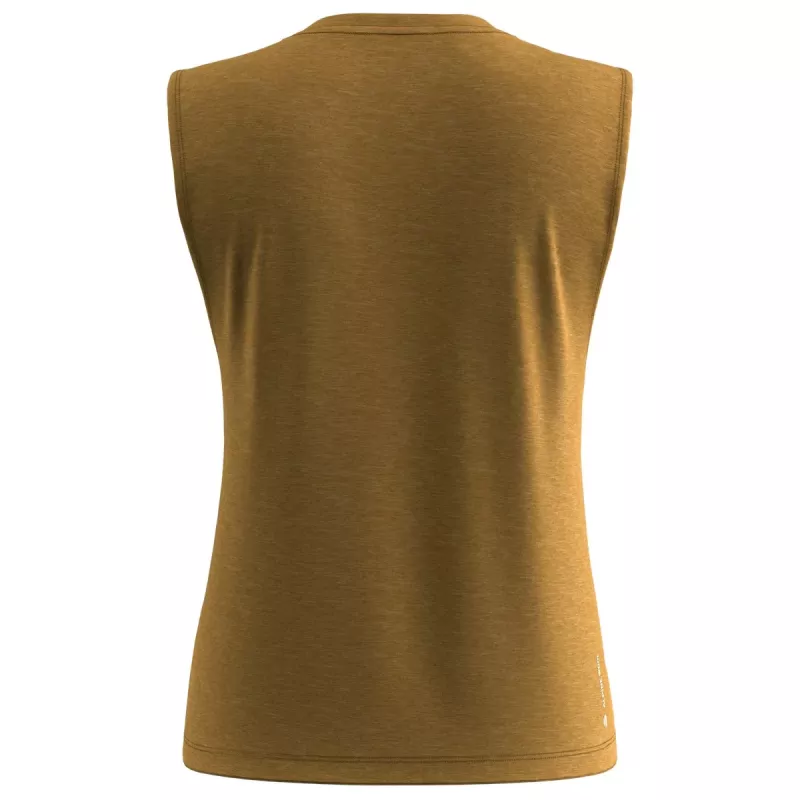 Salewa Eagle Minilogo Am Tanktop - Golden Brown - Maat M