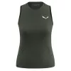 Dames Salewa Puez Dry Tanktop - M, Dark Olive