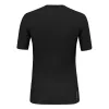 Salewa Cristallo Warm Merino Wool T-shirt - Black Out, maat S