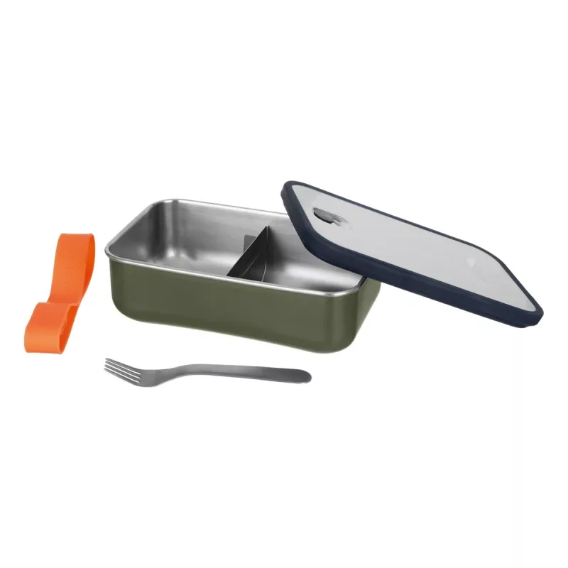 Salewa Puez lunchbox donkergroen 800 ml RVS-bakje