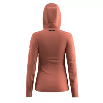 Salewa Agner Polarlite Hooded Jacket - Etruscan Red, maat M