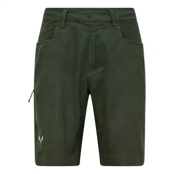 Salewa Agner Hemp Ripstop Shorts - Dark Olive - maat S