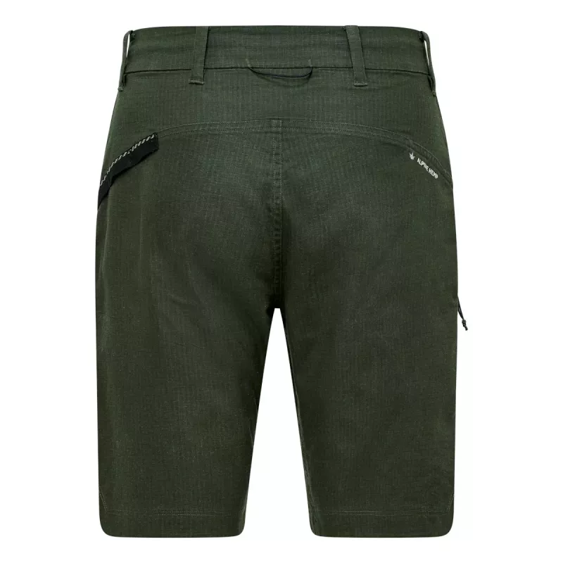 Salewa Agner Hemp Ripstop Shorts - Dark Olive - maat M