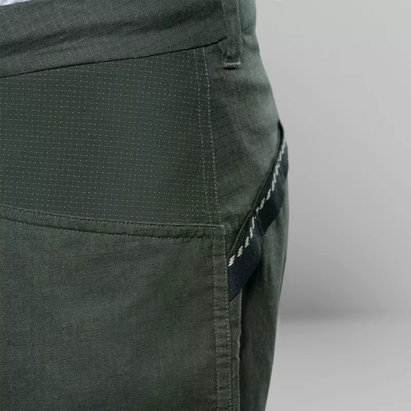Salewa Agner Hemp Ripstop Shorts - Dark Olive - maat XL