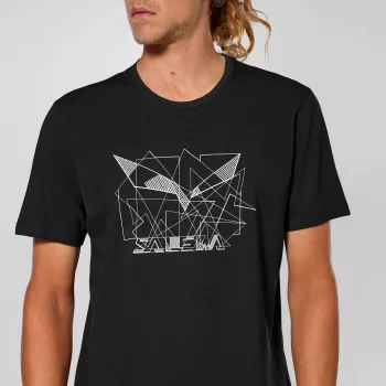 SALEWA T-shirt Eagle Geo Black Out (M)